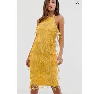 Beaded fringe dress